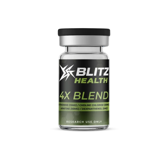 4X Blend Methionine (15mg) / Choline Chloride (50mg) / Carnitine (50mg) / Dexpanthenol (5mg)